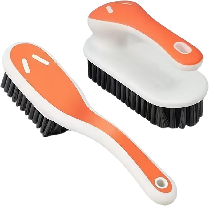 Soft Bristle Scrub Cleaning Brush Stain Remover Brush Fabric Cleaning Brush by Ganganmax
