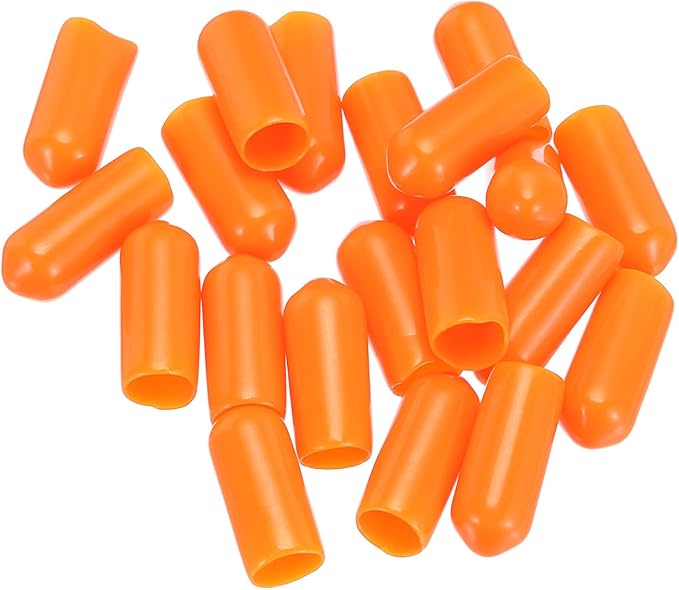 uxcell 20pcs Rubber End Caps 6mm ID Vinyl PVC Round Tube Bolt Cap Cover Screw - Image 4