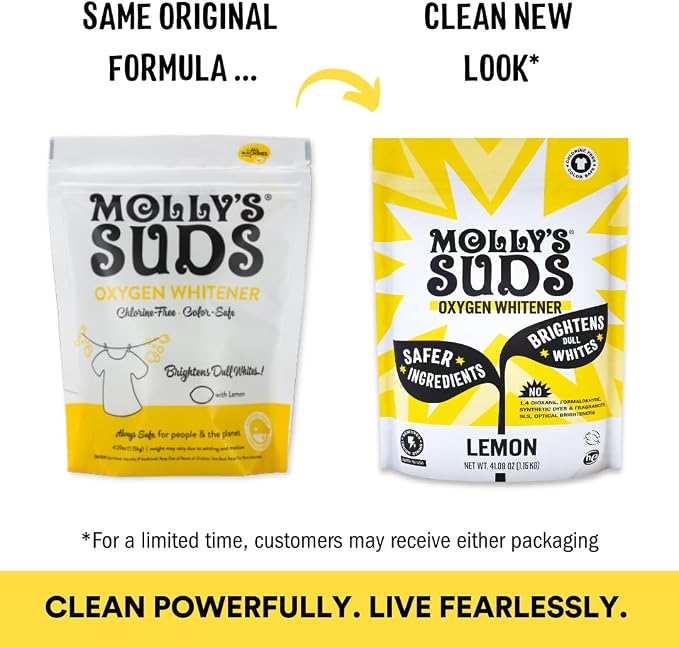 Molly's Suds Oxygen Whitener | Powerful Bleach Alternative, Chlorine Free & - Image 2