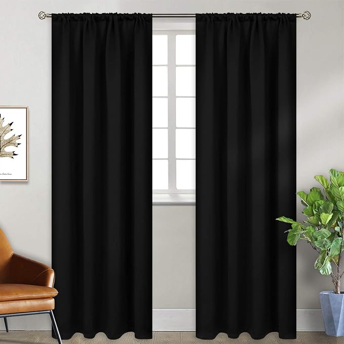 BGment Thermal Insulated Blackout Curtains 84 Inches Long - Image 6