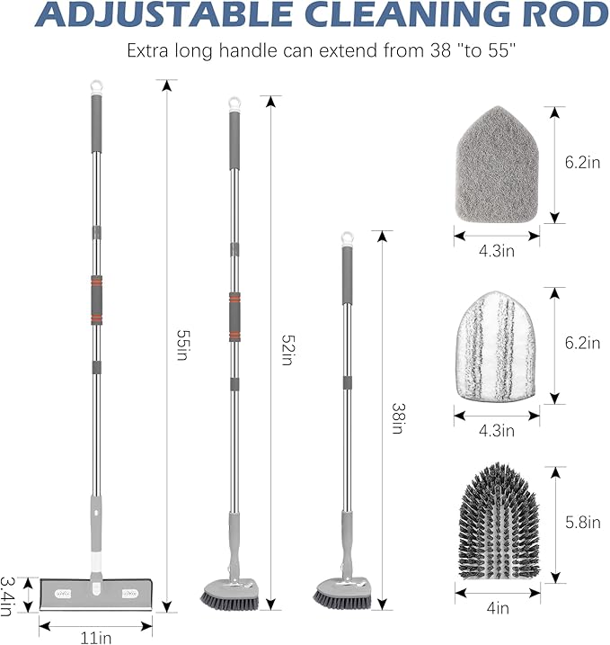 SetSail 4-in-1 Tile Tub Floor Scrubber - Image 2