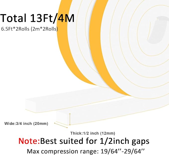Strong Adhesive Weather Stripping - Image 5