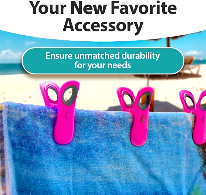 CoreClips Towel Clips for Beach Chairs - Image 5