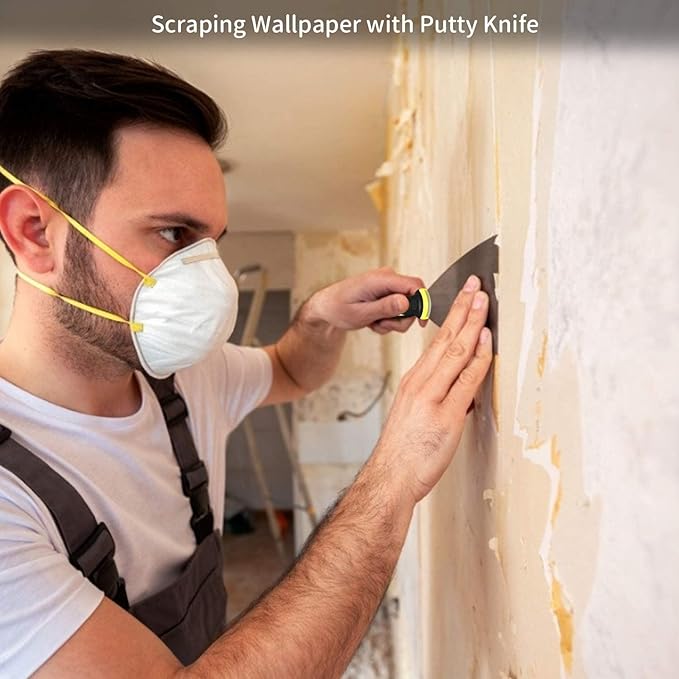DEKEones Putty Knife Scrapers, Spackle Knife, Metal Scraper Tool - Image 5