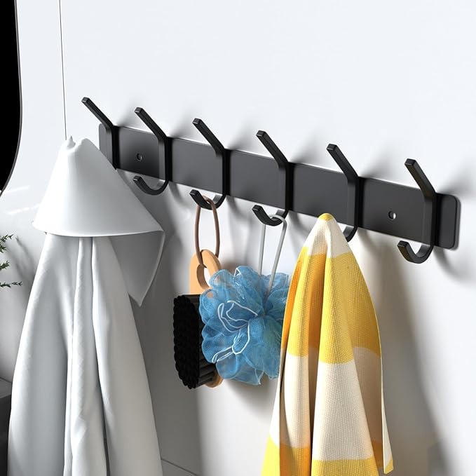VAEHOLD Wall Hooks Coat Hooks Wall Mounted, Coat Rack - Image 2