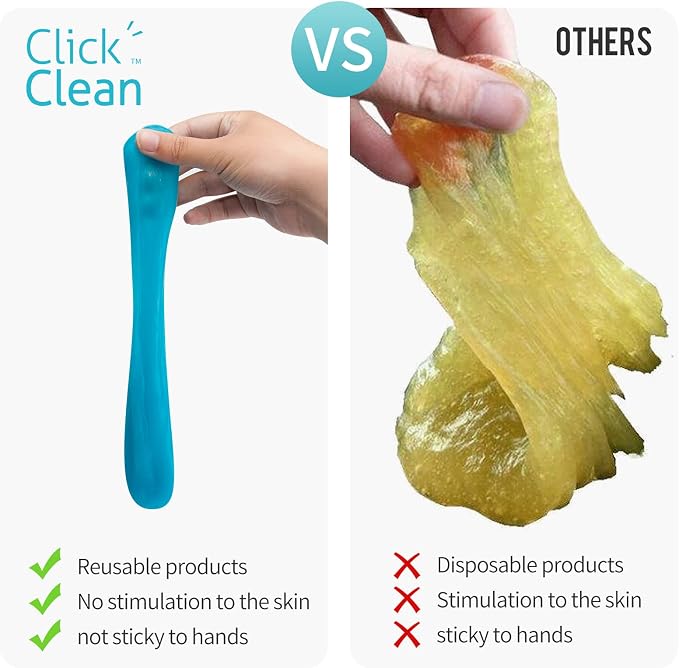 CLICK CLEAN Keyboard Cleaning Gel, 7oz Universal Cleaning Gel - Image 5