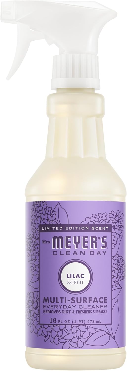 Mrs. MEYER'S CLEAN DAY Multi-Surface Everyday Cleaner, 16.0 Fluid Ounce | Removes Dirt and Freshens Surfaces, Everyday Use, All-Purpose Cleaner, Cruelty Free, Made with Essential Oils