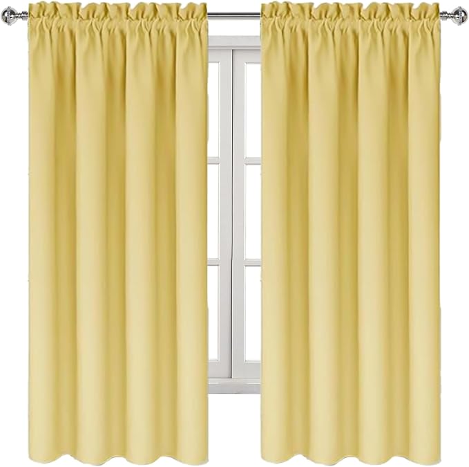 DWCN Blackout Curtains for Bedroom – Rod Pocket Thermal Insulated Noise - Image 9