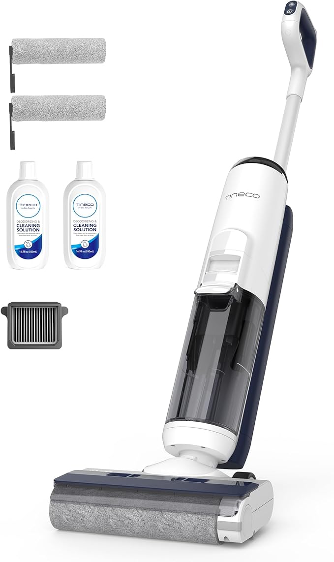 Tineco iFLOOR 5 Breeze Complete Wet Dry Vacuum Cordless Floor Washer, One-Step by Tineco