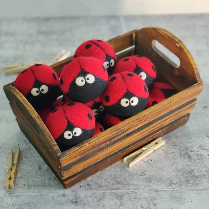 Friendsheep Wool Dryer Balls 6 Pack XL Organic Premium Reusable Cruelty Free - Image 7