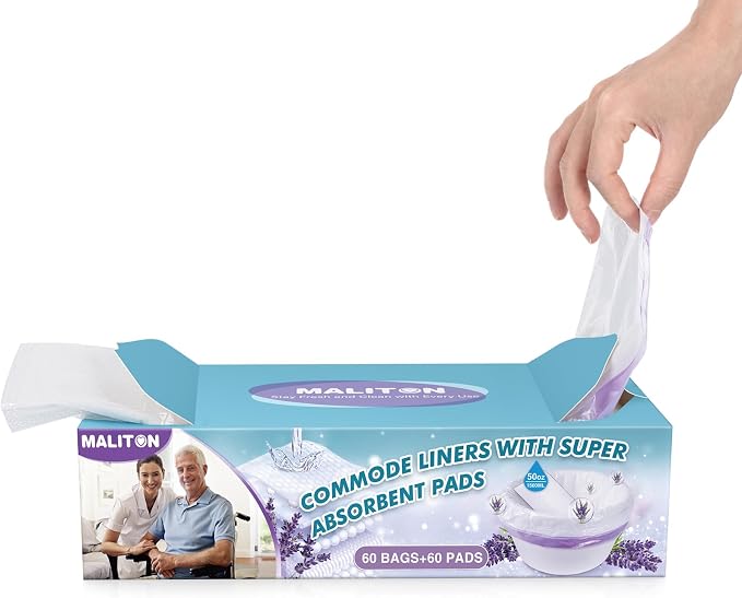 Maliton Bedside Commode Liners - Image 2