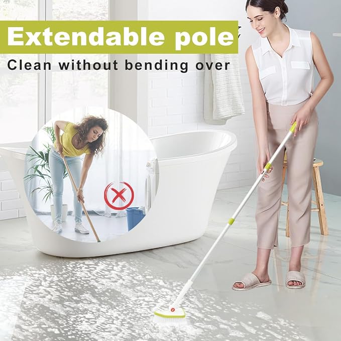 CQT 2 in 1 Bathroom Cleaning Brush - Image 6