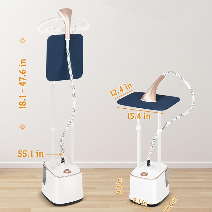 Standing Garment Steamer, 2000W Powerful Steamer - Image 7