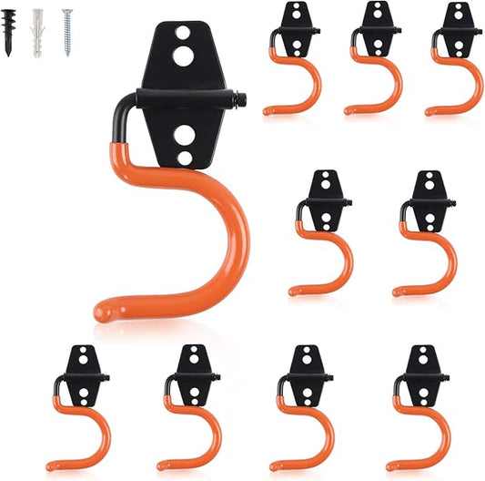 AOBEN Garage Hooks Heavy Duty, Steel Garage Storage Hooks, Utility Tool Hangers by AOBEN