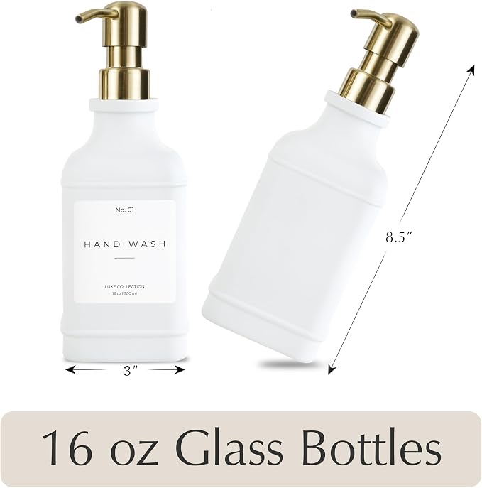 Emerson Essentials Soap Dispenser, Dish Soap Dispenser, Soap Dispenser Bathroom - Image 3
