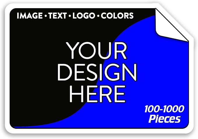 5-1000 Custom Vinyl Stickers by DayStarCustomDesigns