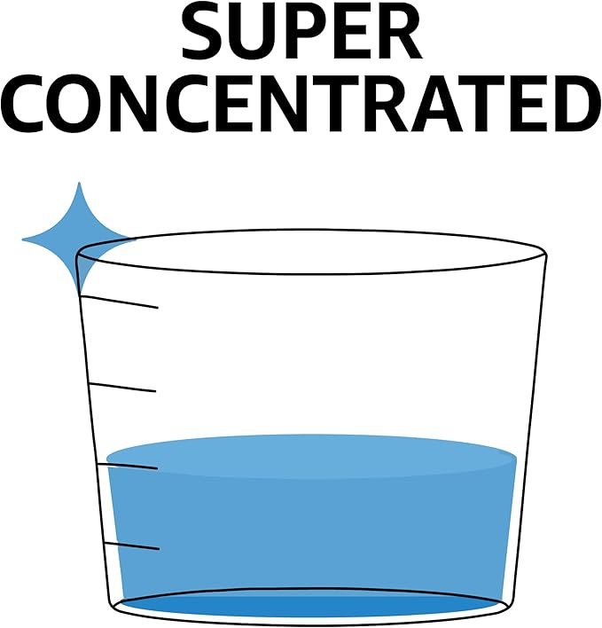 Amazon Basics Concentrated Liquid Laundry Detergent, Free of Perfumes & Clear - Image 3