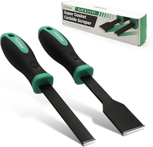 2PCS Carbide Scraper Set, Super Gasket Scraper by Prozwee