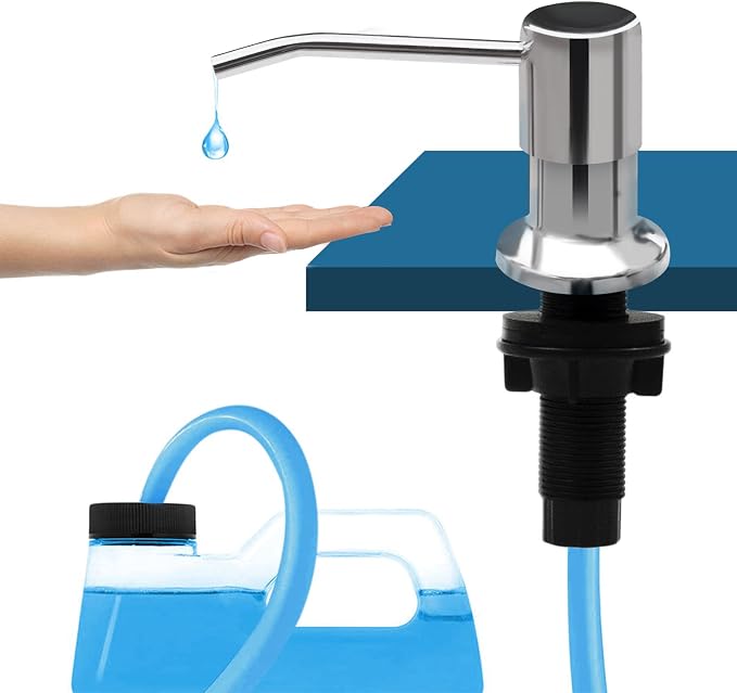Soap Dispenser for Kitchen Sink, Kichen Sink Soap Dispenser, Under Sink Soap by izolor