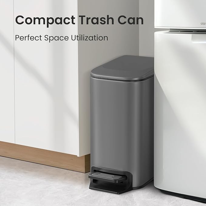 Cesun Small Bathroom Trash Can - Image 3