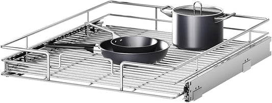 Pull Out Cabinet Organizer 19½" W x 21½" D, Heavy Duty Cabinet Pull Out Shelves by Unknown