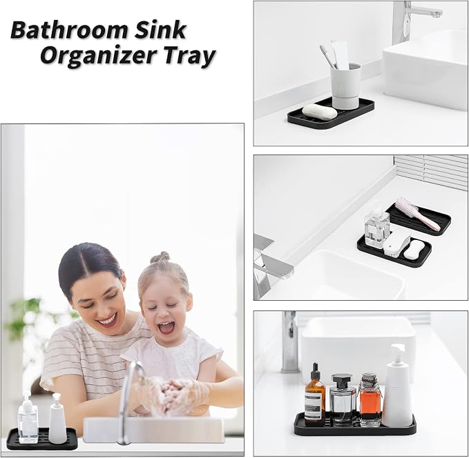 Silicone Kitchen Sink Organizer Tray - Image 4