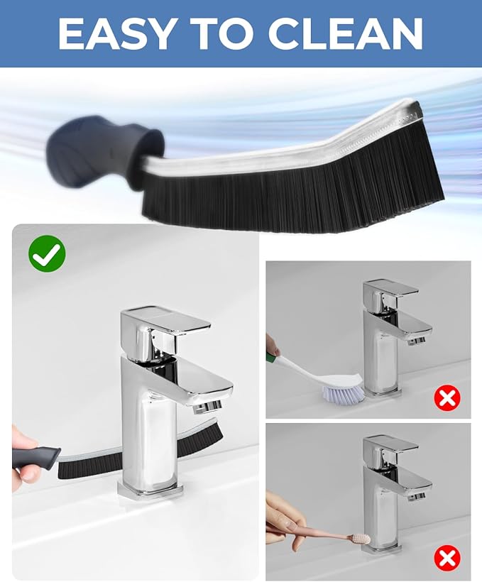 Crevice Cleaning Brushes, Cleaner Scrub Brush Tool - Image 3