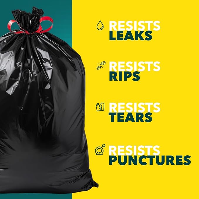 Plastico Extra Tall Kitchen Trash Bags - Image 5
