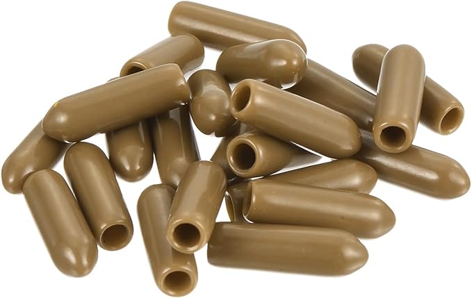 uxcell 20pcs Rubber End Caps 3mm ID Vinyl PVC Round Tube Bolt Cap Cover Screw - Image 4