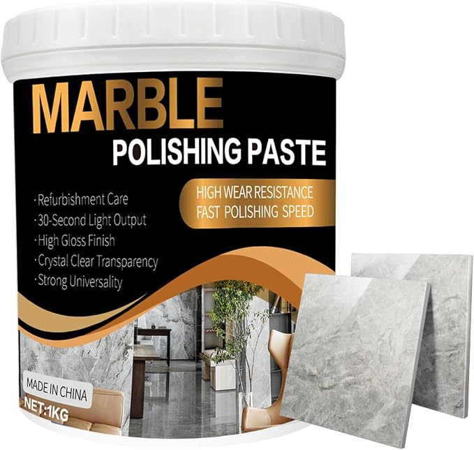 Marble Polishing Paste Kit, Marble Polishing Compound, Countertop Cleaner by Unknown