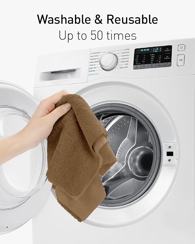 Fantasticlean Microfiber Cleaning Cloth Roll -40 Pack, Tear Away Microfiber - Image 8