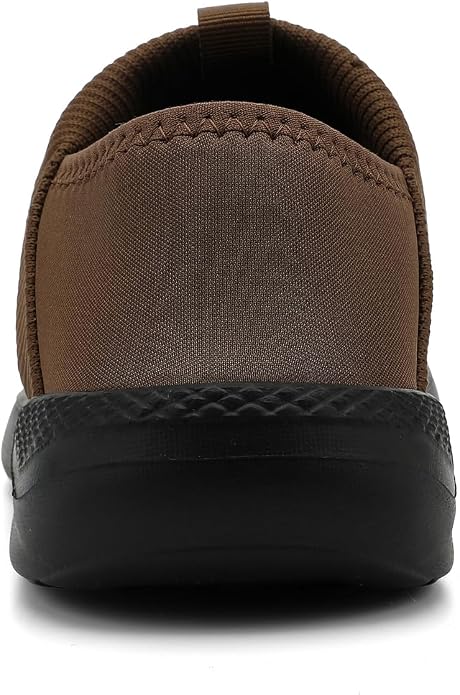 KUBUA Slippers for Men and Womens Indoor House Shoes Plush Slip on Outdoor - Image 4