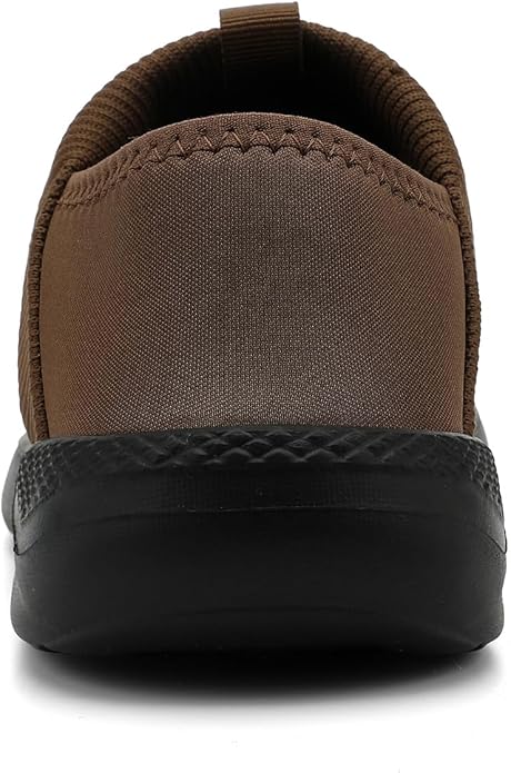 KUBUA Slippers for Men and Womens Indoor House Shoes Plush Slip on Outdoor - Image 4