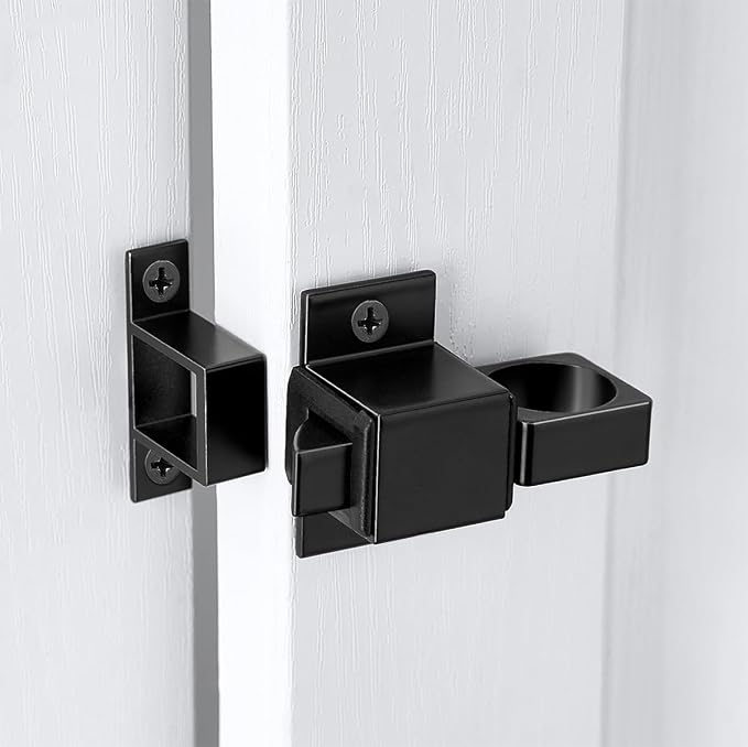 4 Packs Self-Closing Latches, Aluminum Alloy Automatic Gate Latch - Image 3