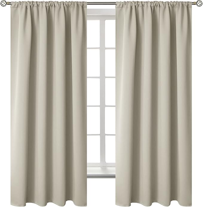 BGment Rod Pocket Blackout Curtains by BGment