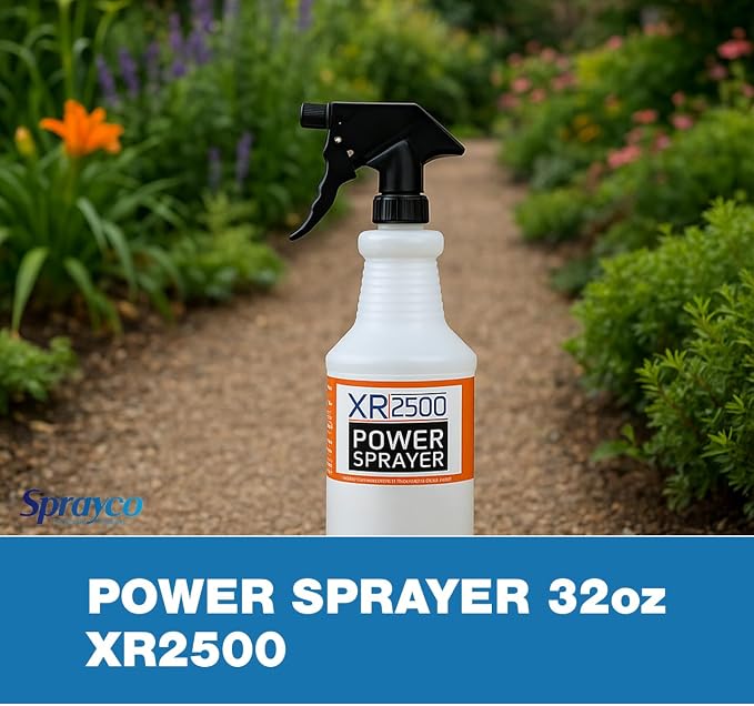 Sprayco 32oz Chemical Resistant Spray Bottle – Adjustable Nozzle, Built-in - Image 4