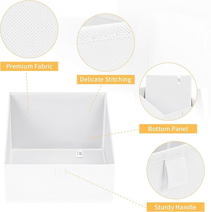 DIMJ Closet Storage Bins 8 Pack - Image 5