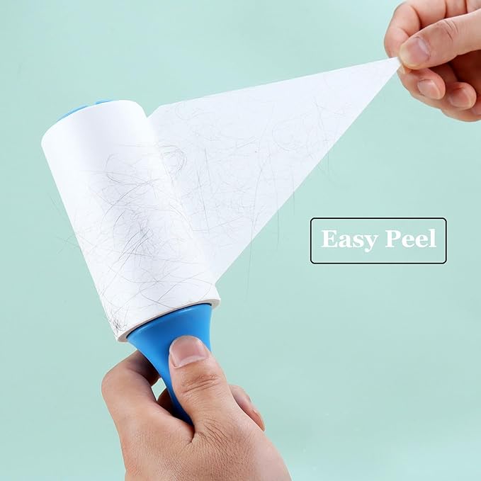 4 inch Lint Roller Refills for Amazon IKEA Evercare and Others, Extra Sticky - Image 6