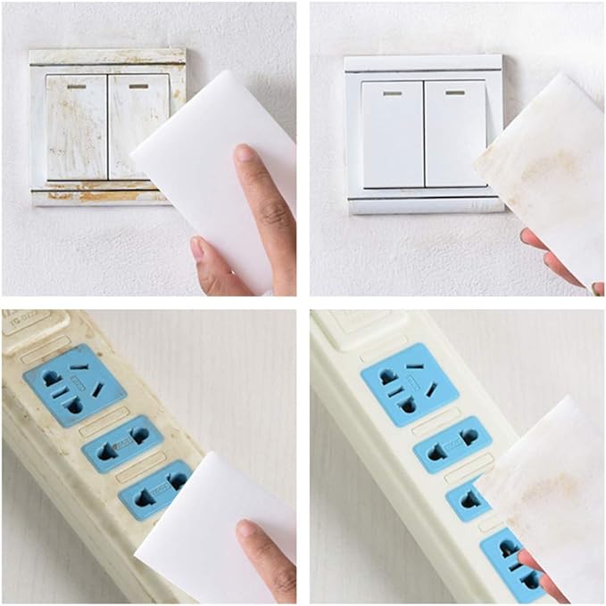 100 Pack Magic Sponge Eraser Extra Thick and Long Lasting Melamine Cleaning - Image 3