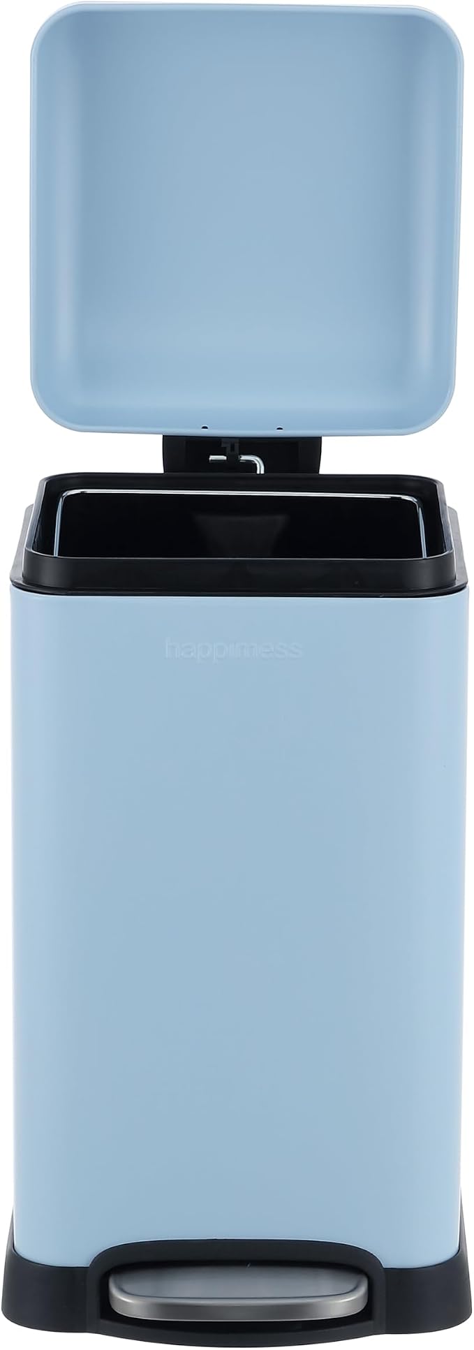 happimess HPM1012H Betty Retro Mini 3.2-Gallon Step-Open Trash Can, Fingerprint - Image 7