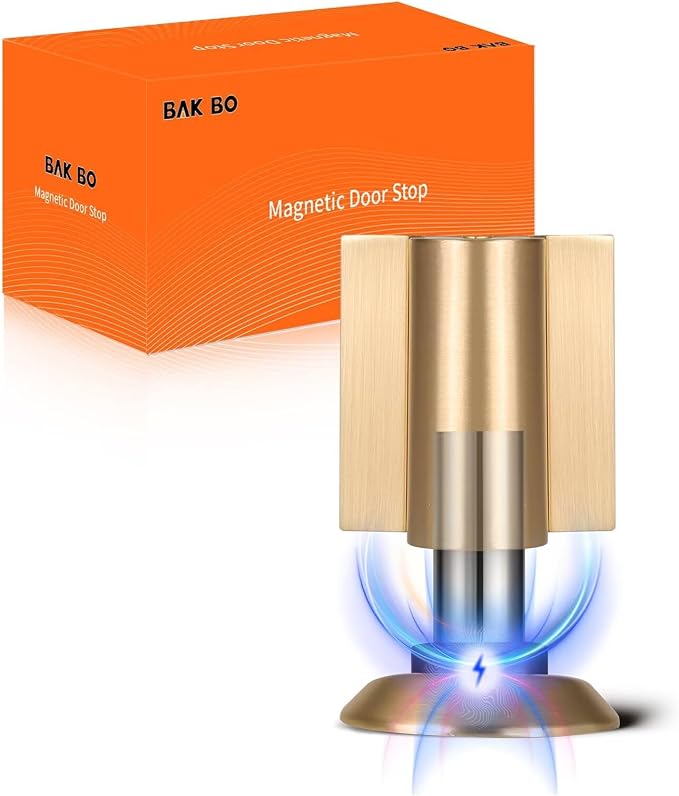 Bak Bo Magnetic Door Stoppers 1 Pack Bottom of Door Holder Keep Door Open No by BakBoHardware