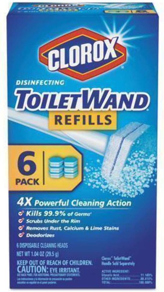 CLO14882 - Clorox Disinfecting ToiletWand Refills