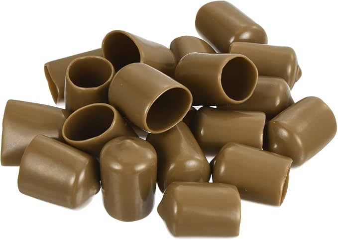 uxcell 20pcs Rubber End Caps 15mm ID Vinyl PVC Round Tube Bolt Cap Cover Screw - Image 4