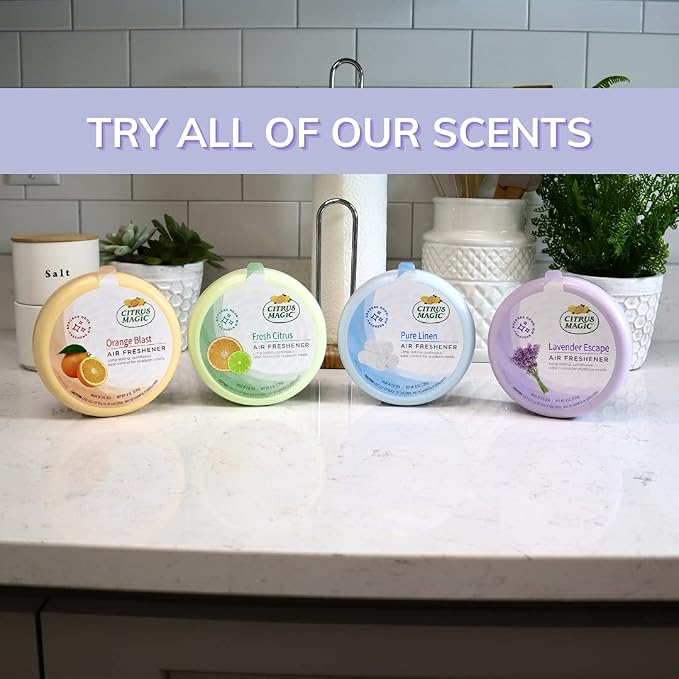 Citrus Magic Odor Absorbing Solid Air Freshener, Lavender Escape - Image 8