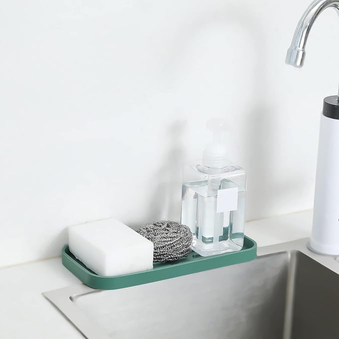 Silicone Kitchen Sink Organizer Tray - Image 8