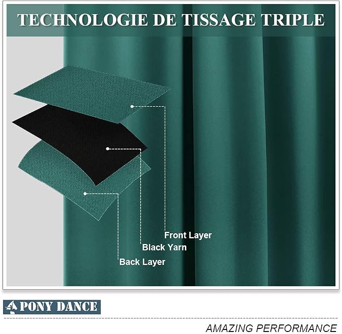 PONY DANCE Bedroom Decorative Curtains - Image 3