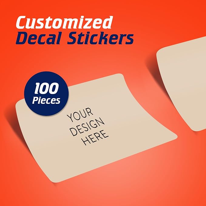 100 Custom Vinyl Stickers - Image 2