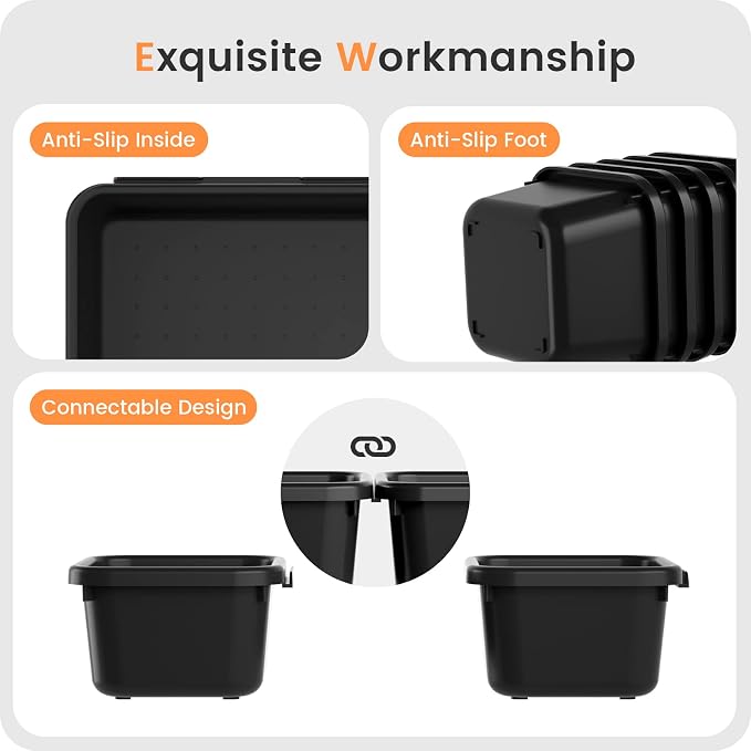 A-LuGei 【28PCS】 Drawer Organizer, Bathroom Organizers and Storage, Makeup - Image 8