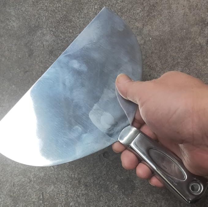 Flex All Stainless Steel Joint Knife Putty Scraper, 8-Inch Professional Grade - Image 4