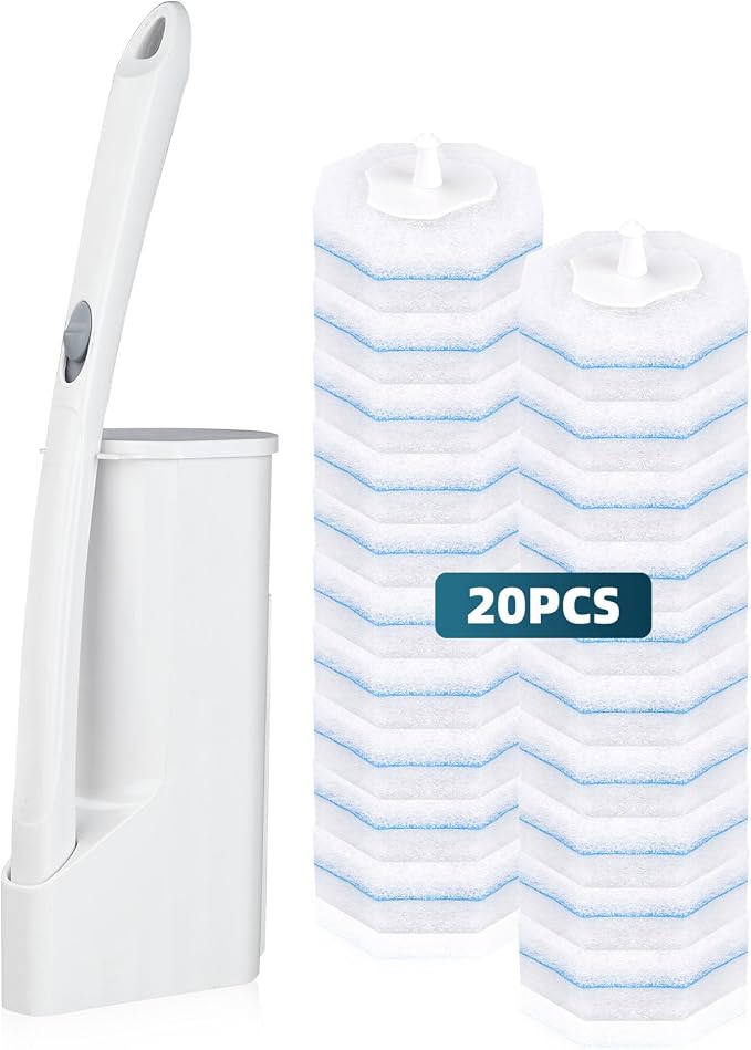 RLOW Disposable Toilet Brush Set by RLOW